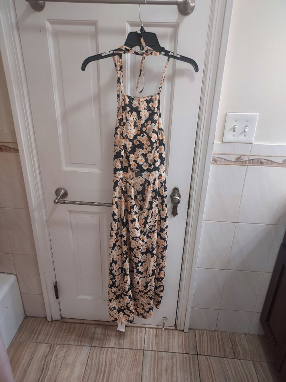 Realisation Par The Jeet Silk Flower Power Halter Dress - Picture 4 of 7